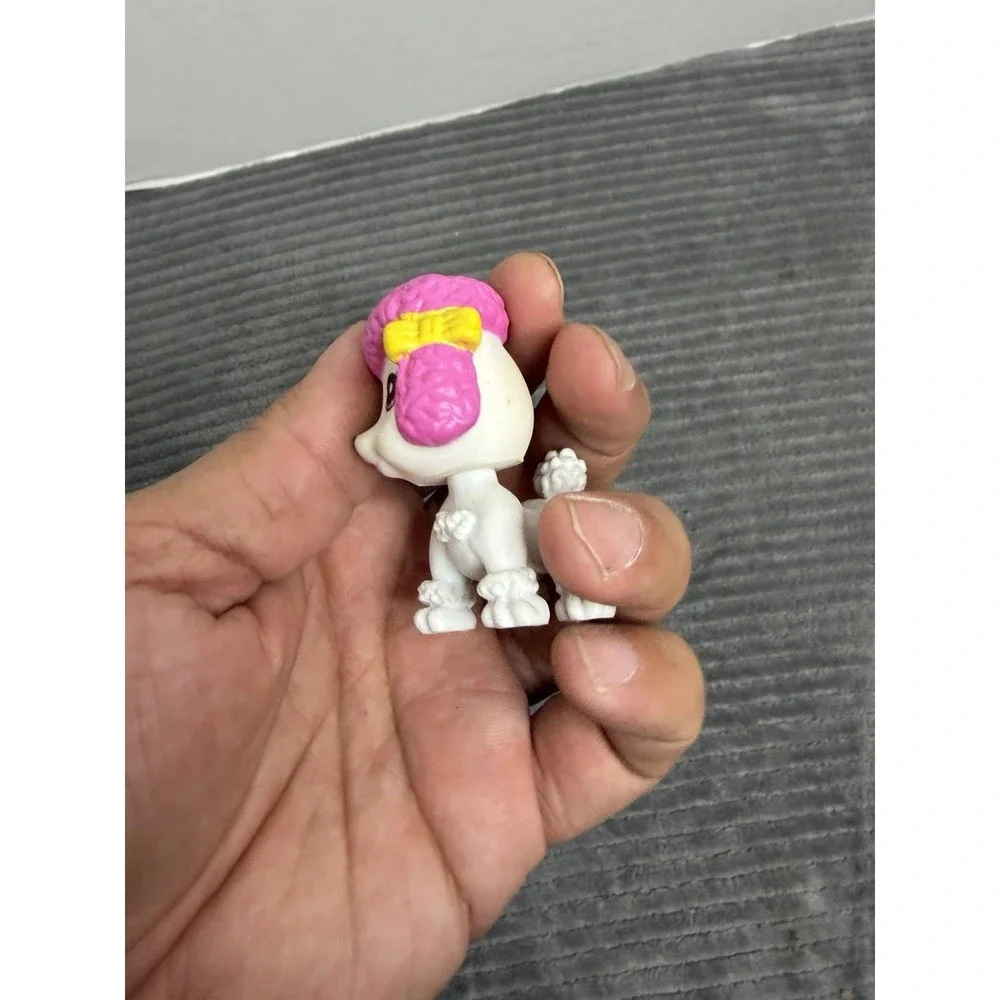 Chic Boutique - My Pet Pals - Pink Poodle - Swivel Head, Yellow Bows - 2